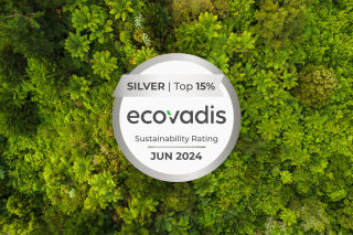  Silver Rating from EcoVadis
